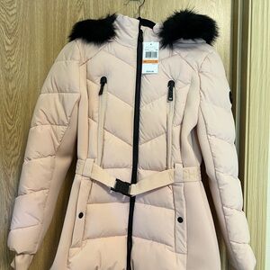 Michael Kors Quilted Belted Puffer Coat